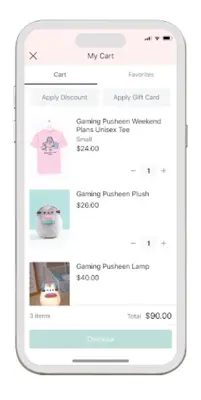 Pusheen Shop android App screenshot 0